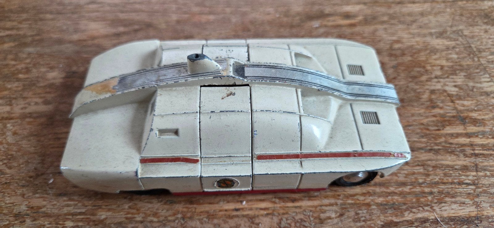 Vintage Dinky Toys 105 'Captain Scarlet' MSV 1968, Ophalen of Verzenden, Gebruikt