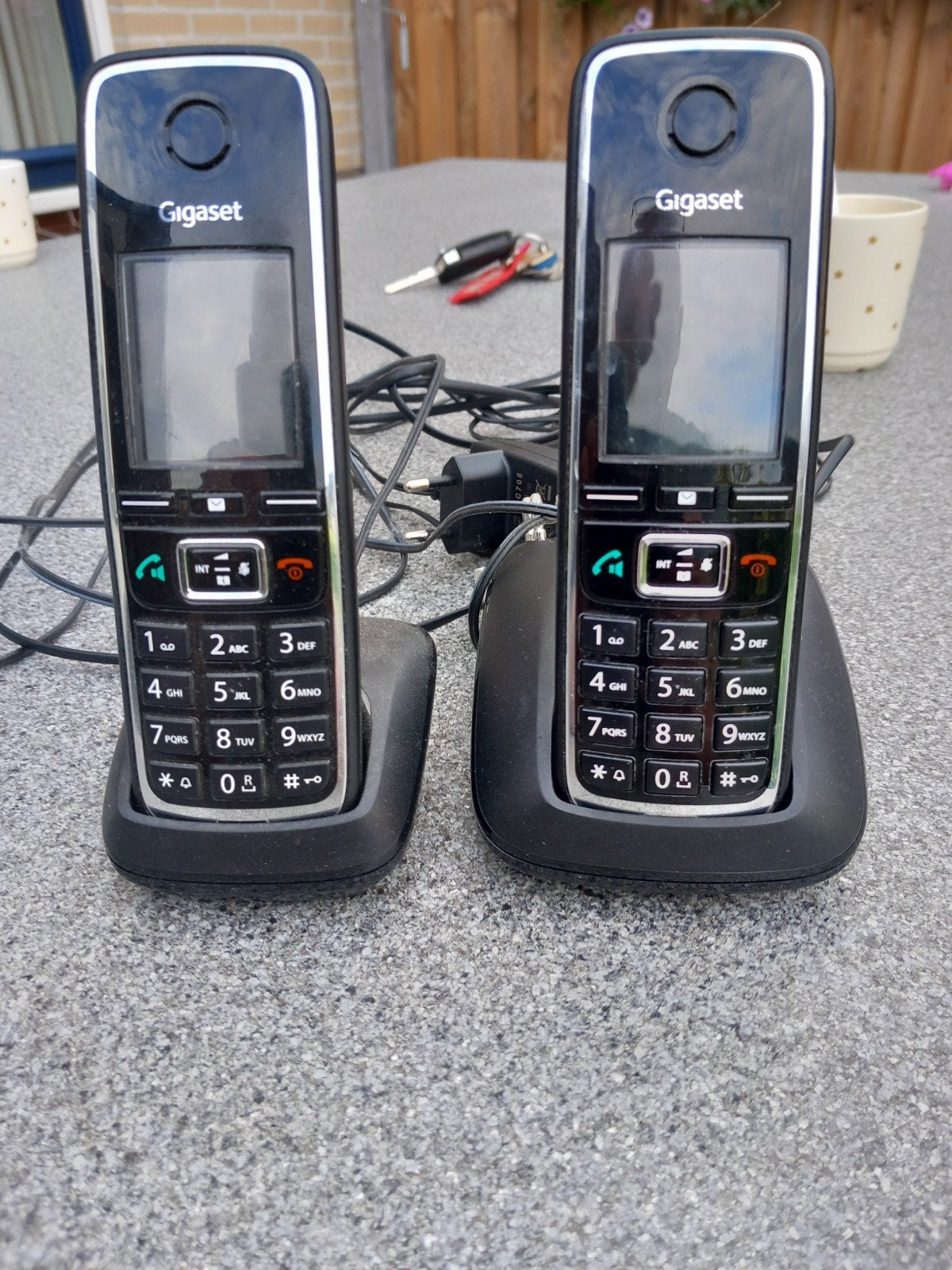 Gigaset C530 draadloze DECT telefoon (set van 2), Ophalen of Verzenden, Gebruikt, 2 handsets