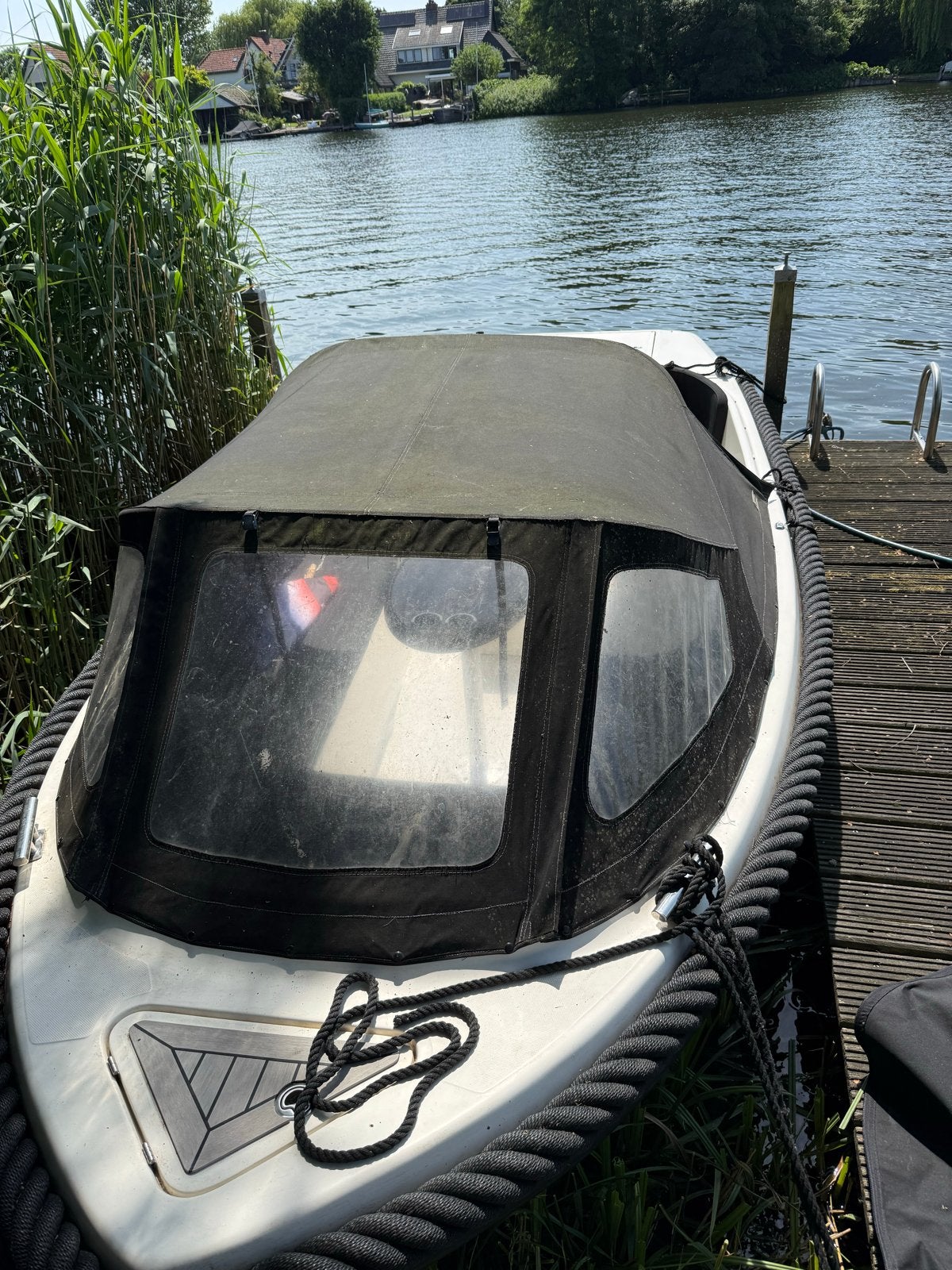 Nette Liberty 5.90 Tender sloep met buiskap en zwemplateau, Watersport en Boten, Sloepen, Tender, Gebruikt, Overige merken, Ophalen
