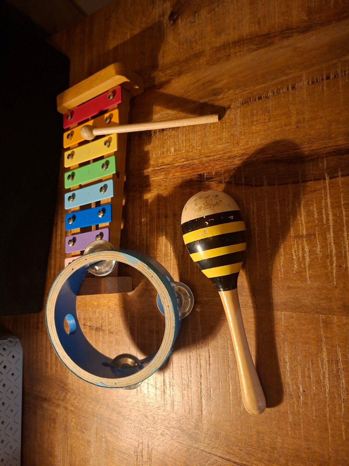 Houten muziekinstrumenten set:, Kinderen en Baby's, Ophalen, Gebruikt, Overige typen