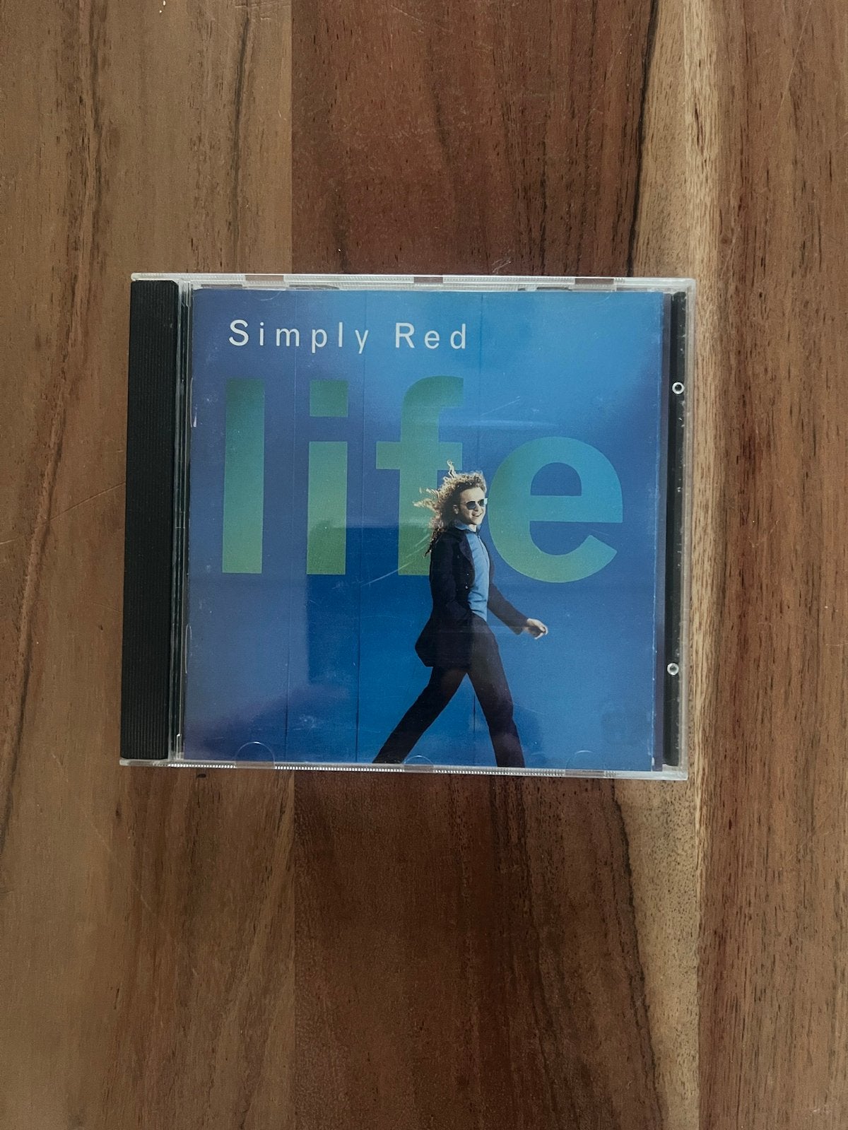 Cd Simply Red Life met Fairground, Ophalen of Verzenden, Gebruikt