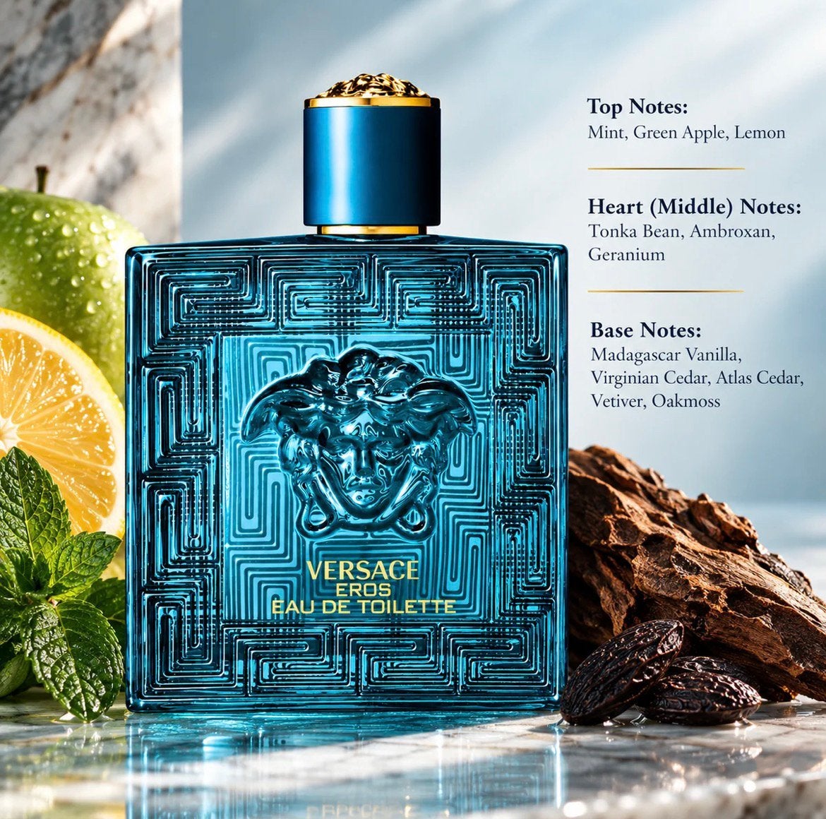 Versace Eros Eau de Toilette 100 ml – Origineel, Via Galileo Galilei 5, 20873 Cavenago di Brianza (MB), Italië, Euroitalia S.r.l.