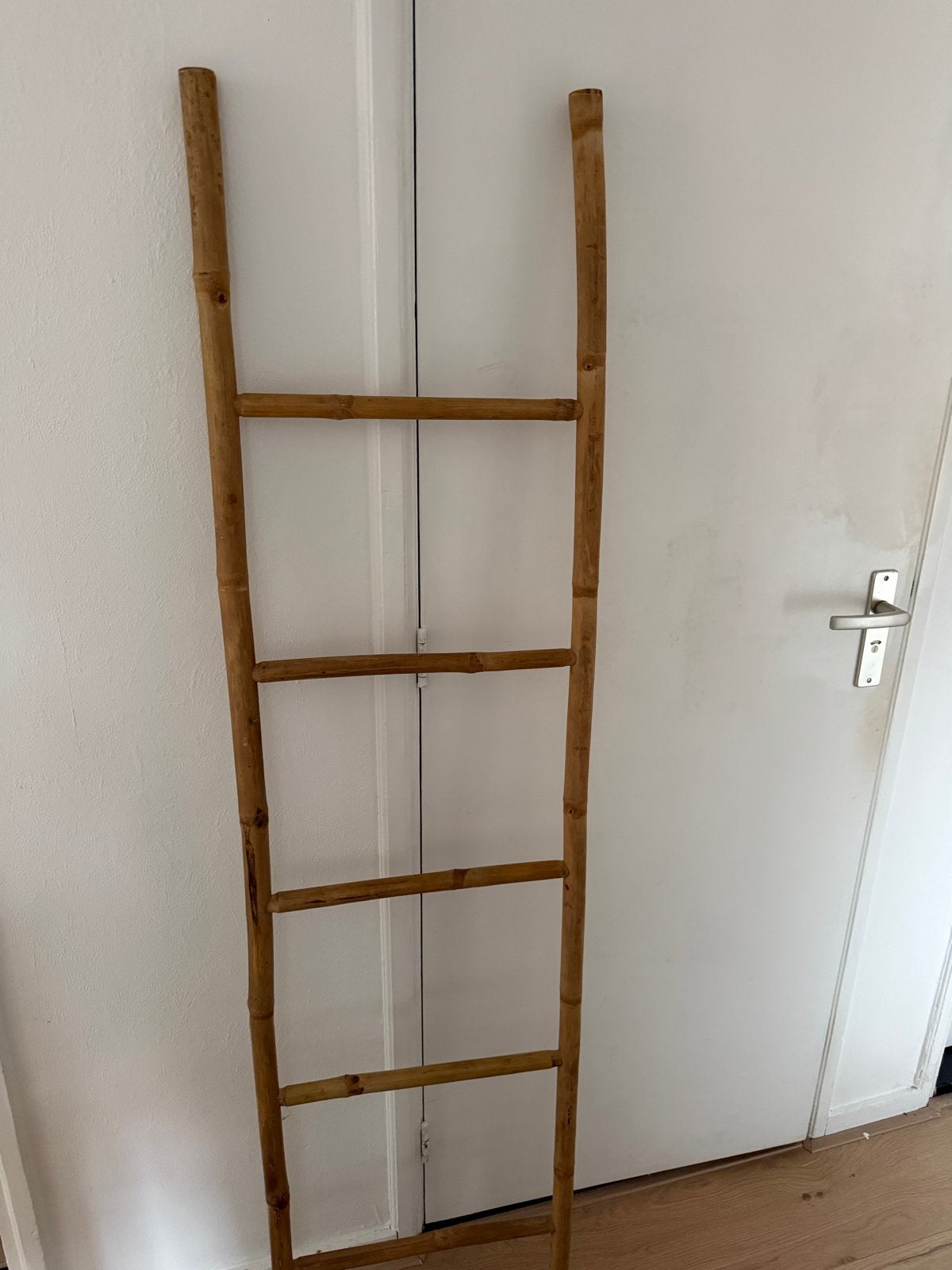 Bamboe ladder Xenos - Handdoekenrek, Ophalen, Gebruikt, Boho, Natuurlijk materiaal