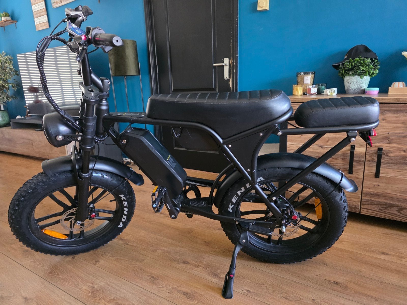 Ouxi V8 Max -Dubbele Accu - Slechts 175km - GPS + ART3 Slot, Fietsen en Brommers, Elektrische fietsen, Zo goed als nieuw, 47 tot 51 cm