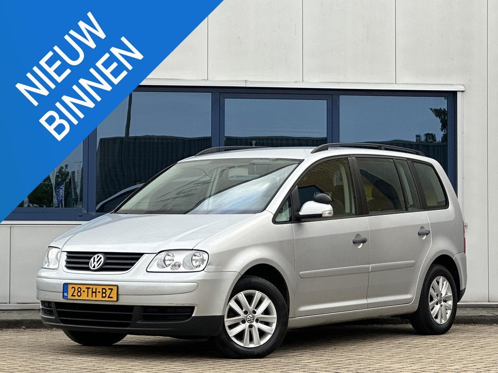 Volkswagen Touran 1.6 Optive II l 1e Eigenaar l Dealeronderh, Auto's, Volkswagen, Bedrijf, Te koop, Touran, ABS, Airbags, Airconditioning