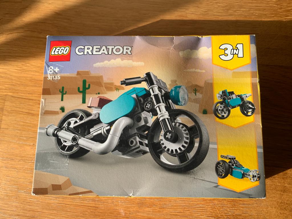 Lego creator 3 in 1 Stoere motor (set 31135), Ophalen, Zo goed als nieuw