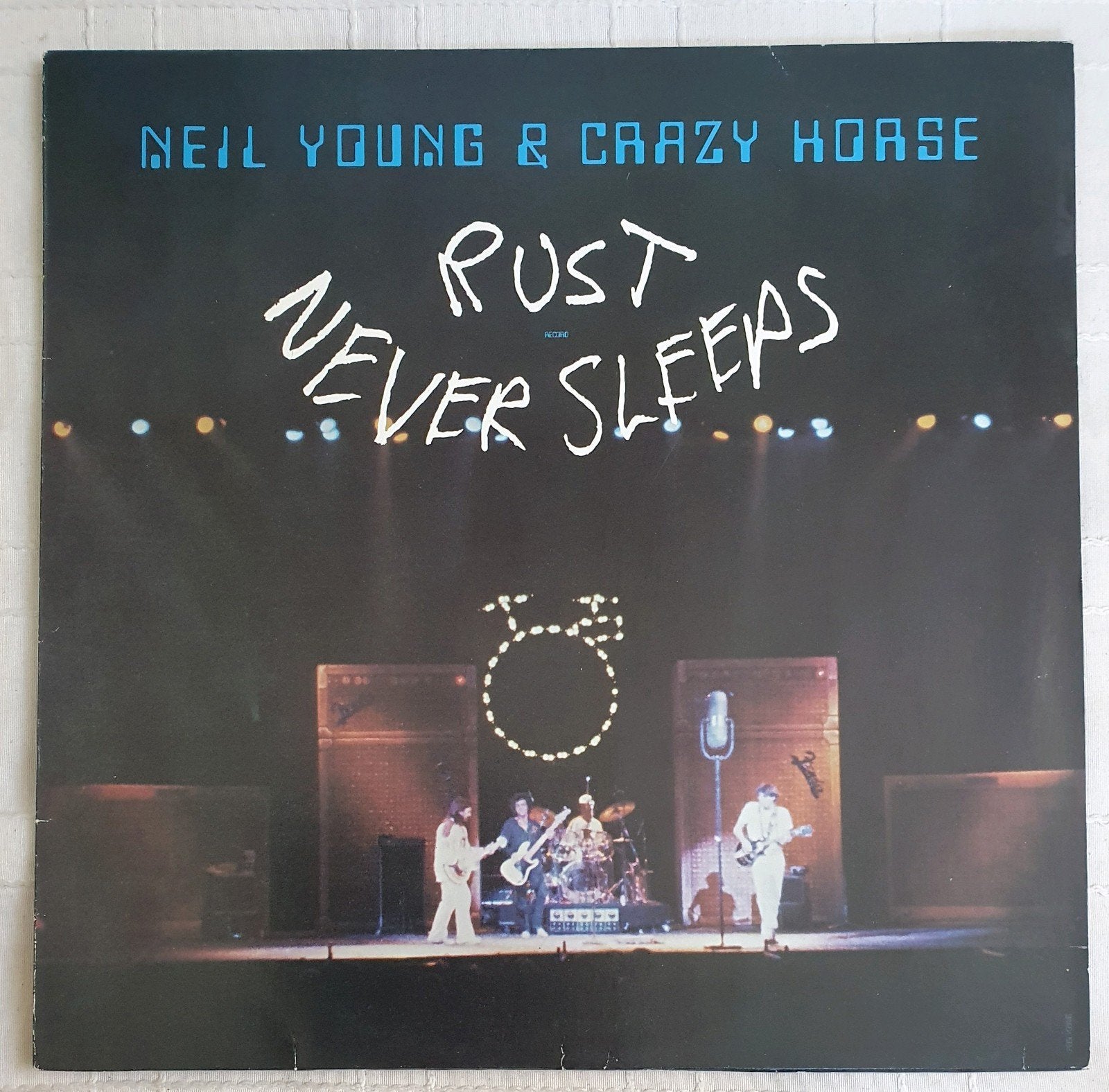 LP Neil Young & Crazy horse - Rust never sleeps - 1979, Cd's en Dvd's, Gebruikt, Verzenden, Classic Rock, 12 inch