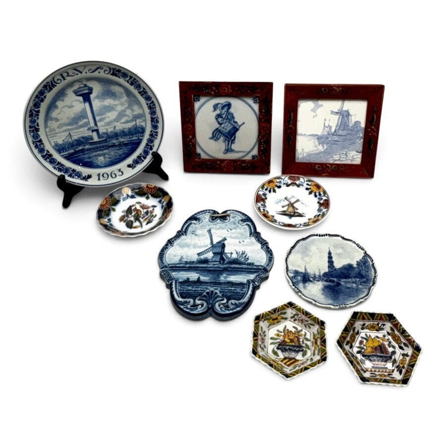 Lot divers aardewerk (9x), Antiek en Kunst, Ophalen of Verzenden