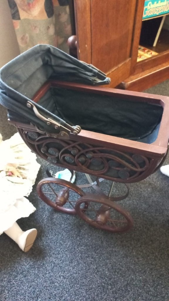 Oude poppenwagen, Ophalen of Verzenden
