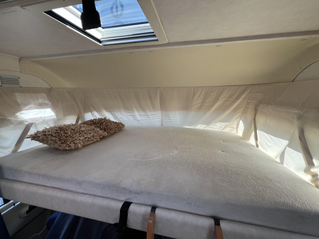 Hymer B574 FRANSBED + RONDZIT MOTORAIRCO 2X ACCU MAXFANN, Caravans en Kamperen, Integraal, Fiat, Tot en met 2, 6 tot 7 meter