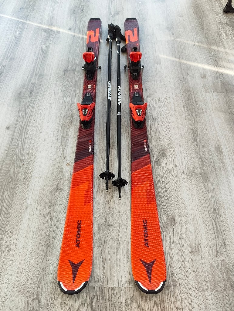 Complete set Ski kids Atomic, Head, Solomon, Sport en Fitness, Ophalen, 140 tot 160 cm, Gebruikt, Carve