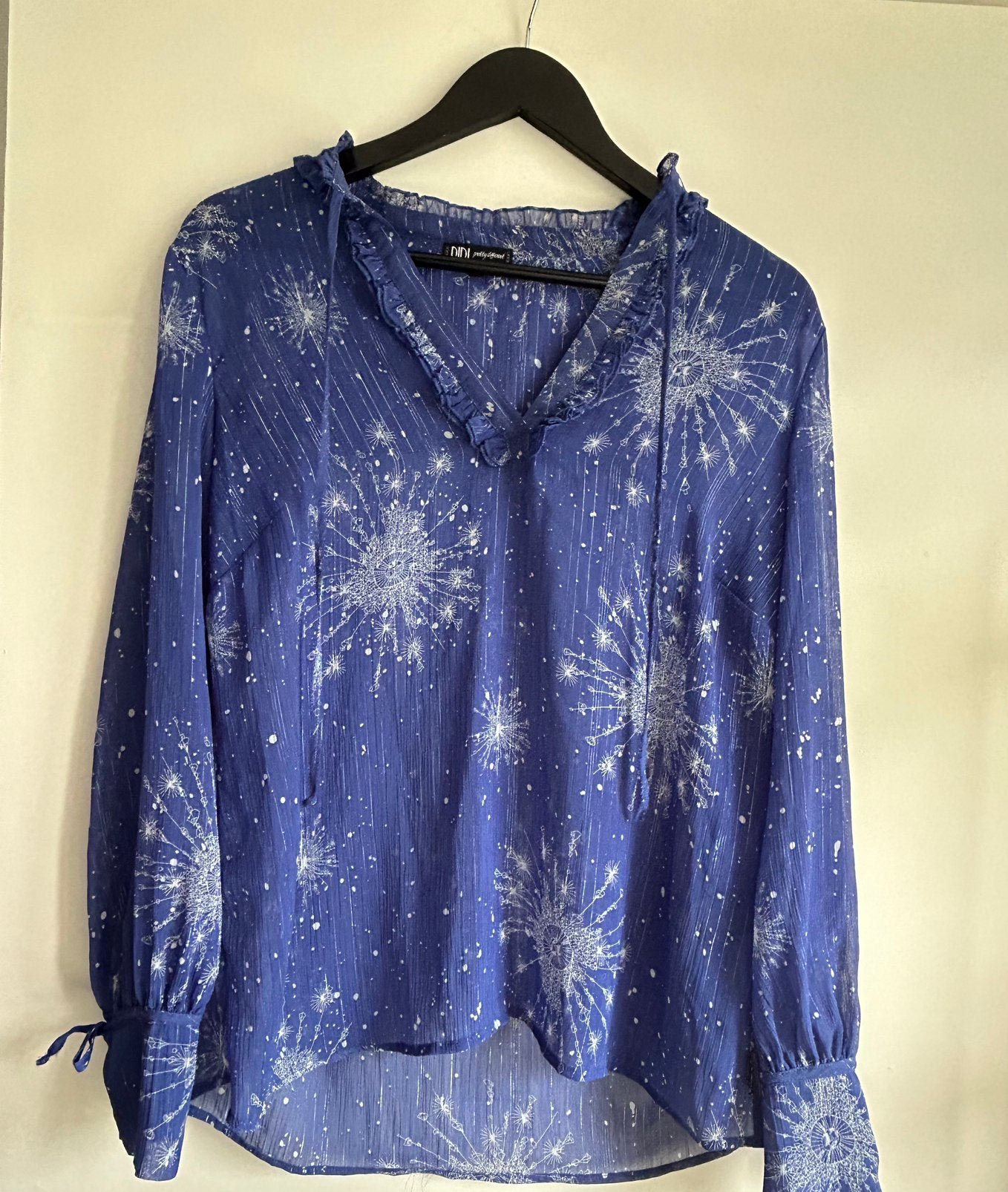 Didi blouse blauw, maat S, Kleding | Dames, Blouses en Tunieken, Ophalen of Verzenden, Nieuw, Maat 36 (S), Blauw