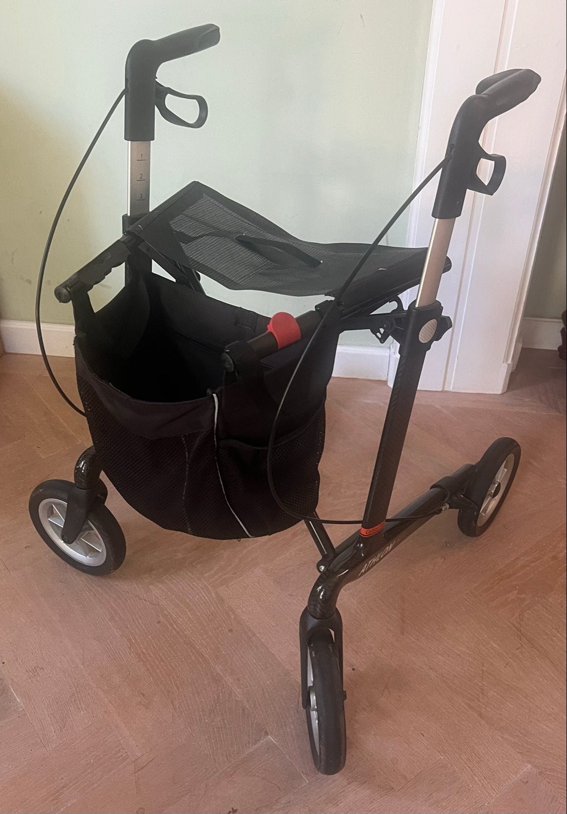 Rehasense Athlon SL carbon rollator – ultralicht 5,5 kg, Diversen, Ophalen of Verzenden