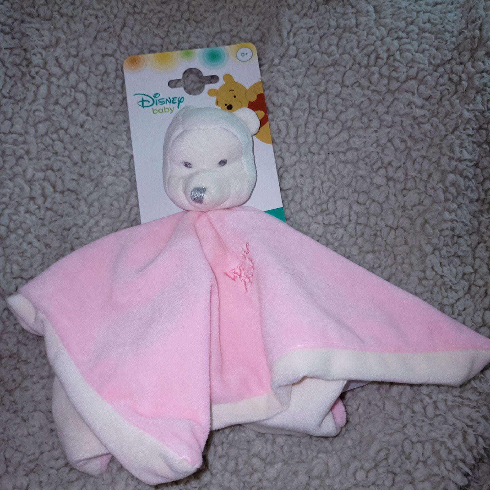 Disney baby, winnie the pooh, roze creme kleur. Nieuw., Disney, Nieuw, Ophalen of Verzenden, Middelgroot (20 tot 80 cm)