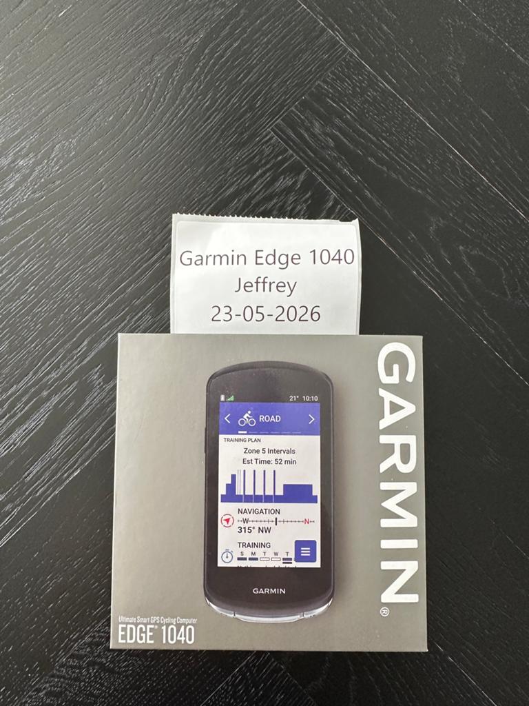 Garmin Edge 1040, Fietsen en Brommers, Fietsaccessoires | Fietscomputers, Ophalen, Zo goed als nieuw