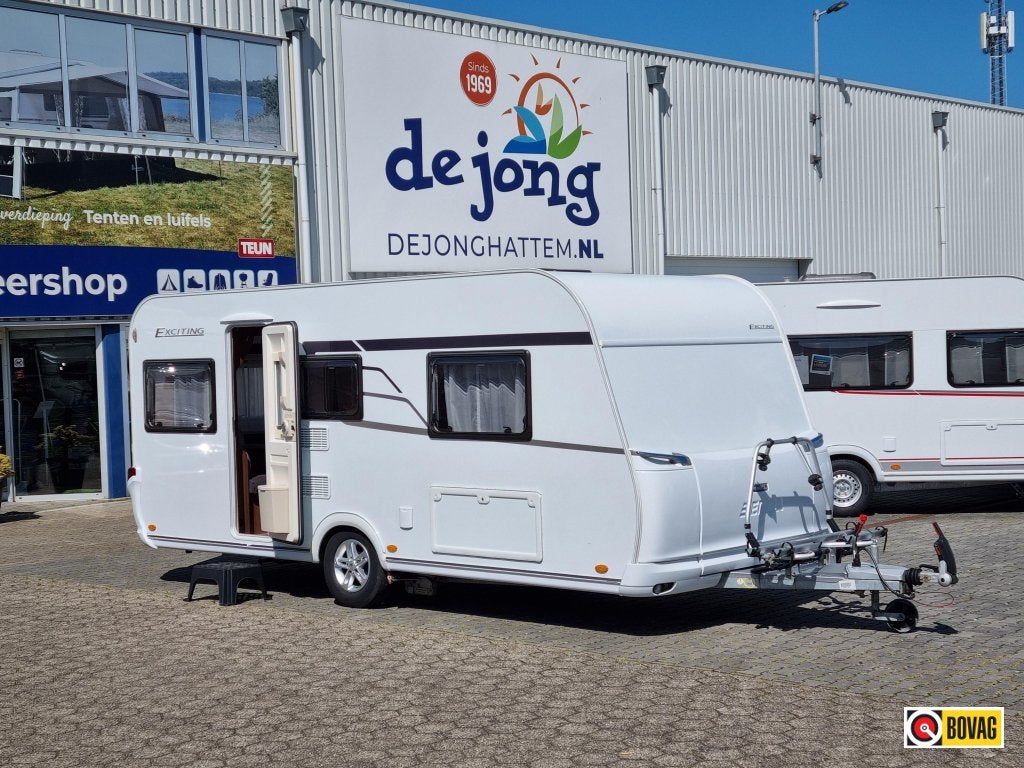 Eriba Exciting 471 Enkele bedden - Mover, Standaardzit, Schokbreker, Bedrijf, 5 tot 6 meter