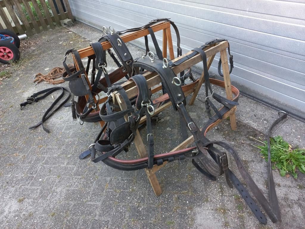Tweespan tuig maat full, Ophalen, Gebruikt, Overige metalen