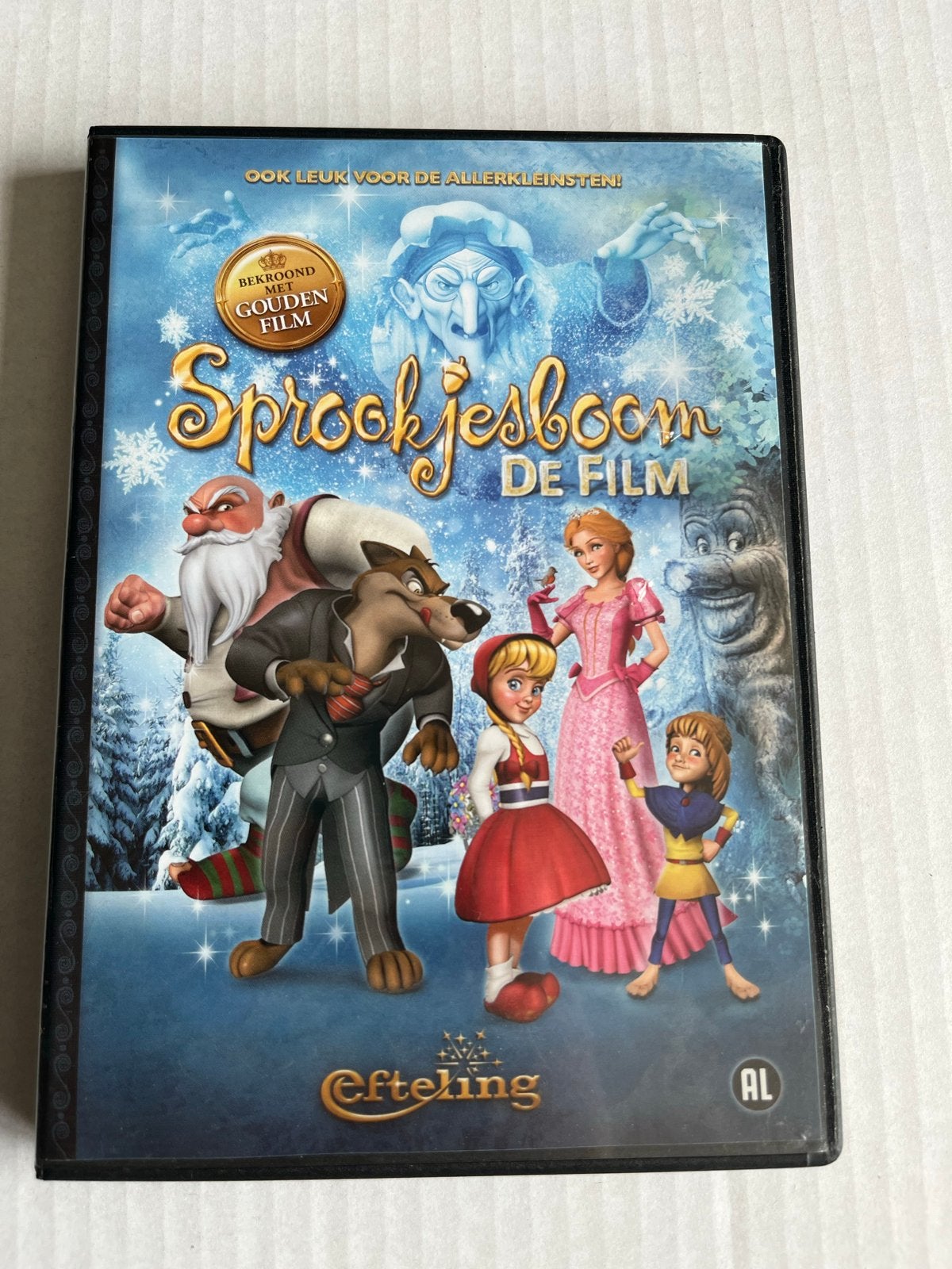 Sprookjesboom De Film DVD Efteling, Cd's en Dvd's, Dvd's | Tekenfilms en Animatie, Gebruikt, Alle leeftijden, Nederlands, Ophalen of Verzenden