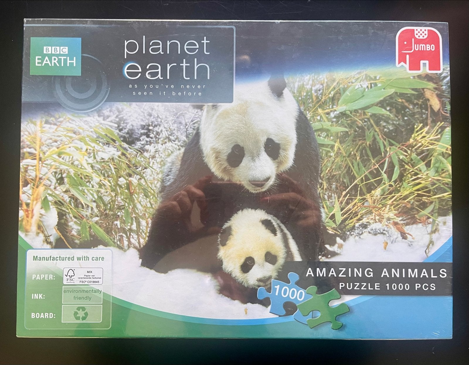 2 dierenpuzzels (1x ongeopend), Ophalen of Verzenden, 500 t/m 1500 stukjes, Nieuw, Legpuzzel