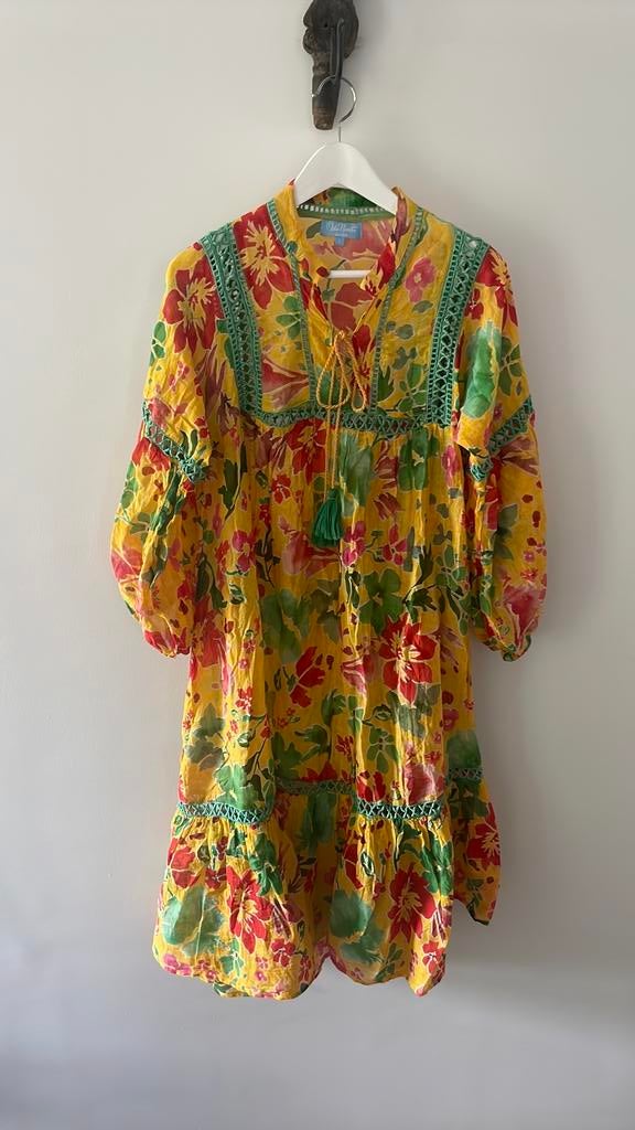 Zgan zomerjurk van Isla Bonita, Geel, Maat 42/44 (L), Ophalen of Verzenden, Zo goed als nieuw