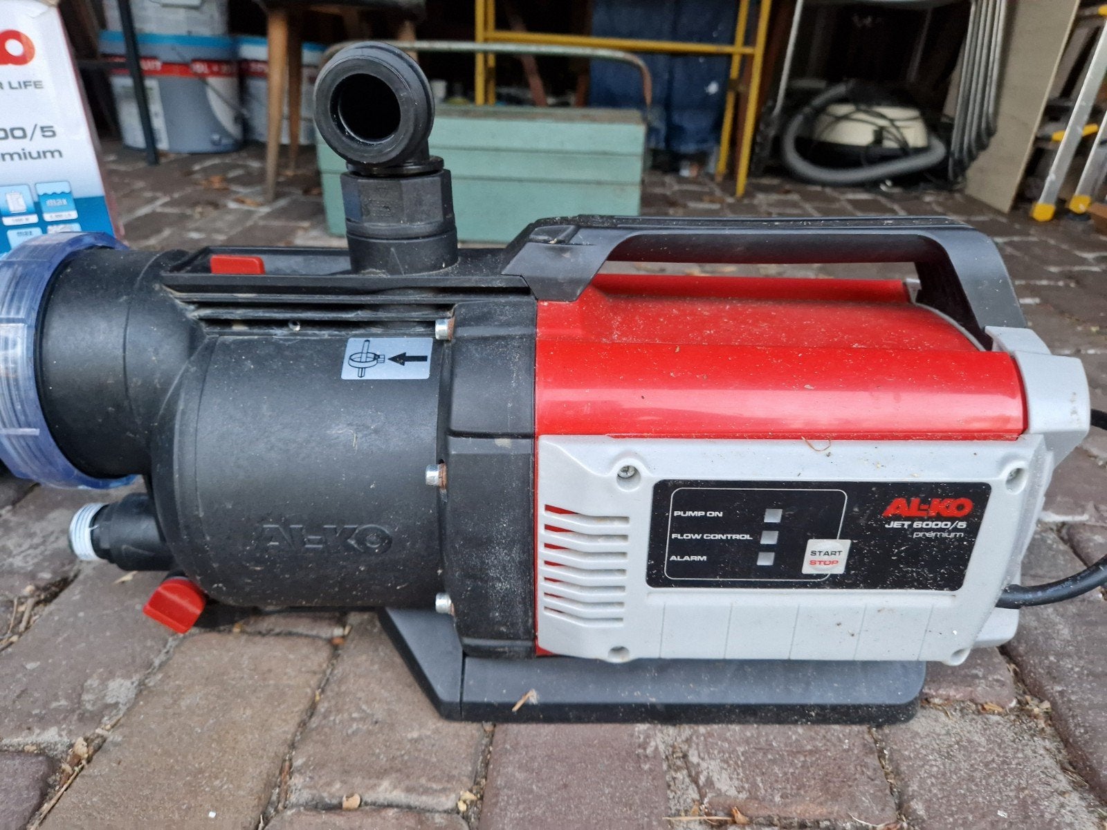 Krachtige AL-KO JET 6000/5 Premium pomp voor tuinbesproeiing, Ophalen