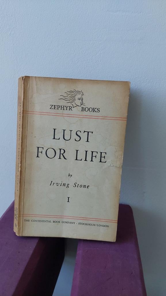 Lust for Life - Irving Stone (Zephyr Books), Ophalen of Verzenden, Gelezen, Irving Stone, Europa overig
