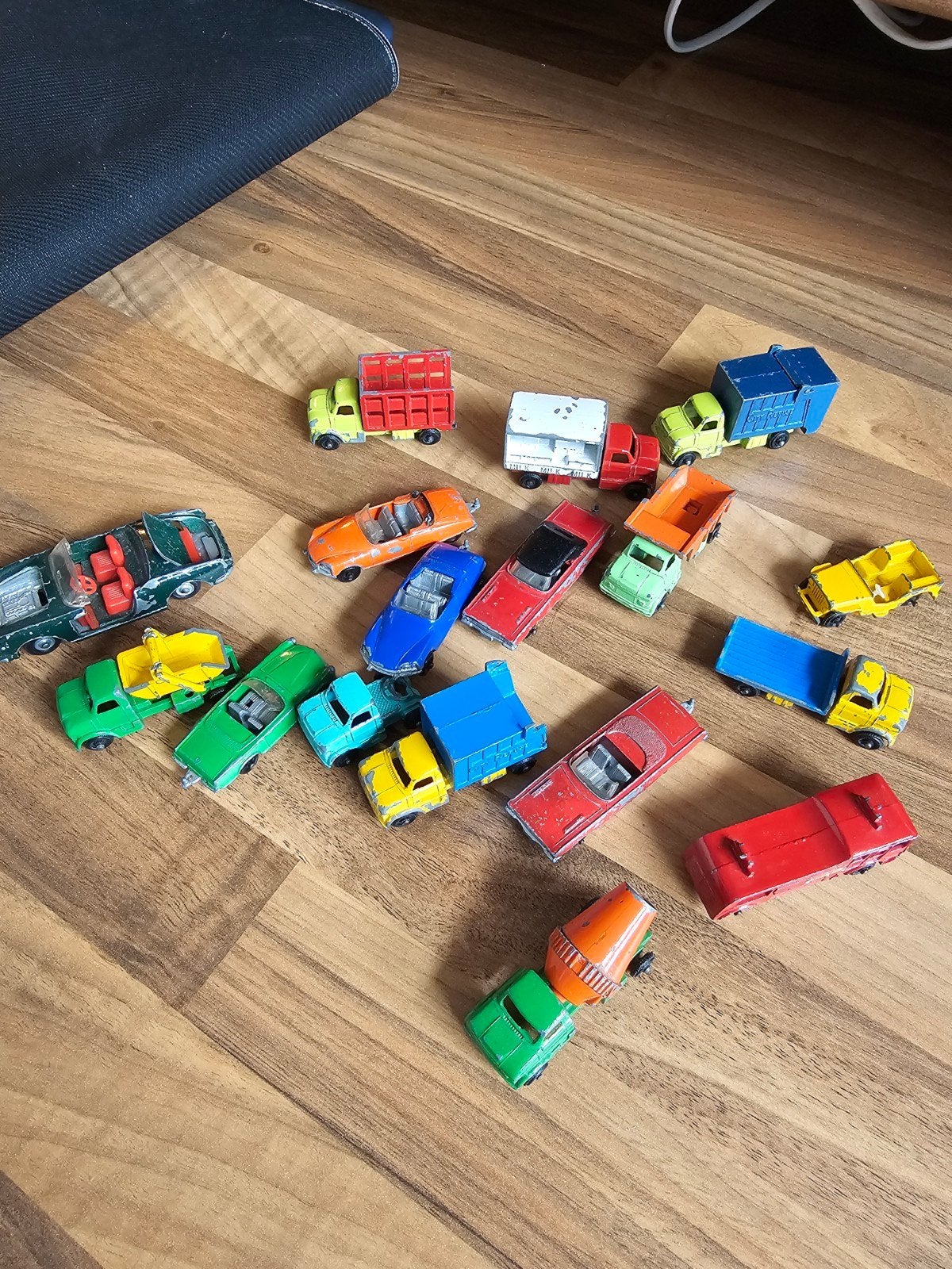 Verzameling vintage speelgoedauto's Lone Star Tuf Tots, Ophalen of Verzenden, Gebruikt