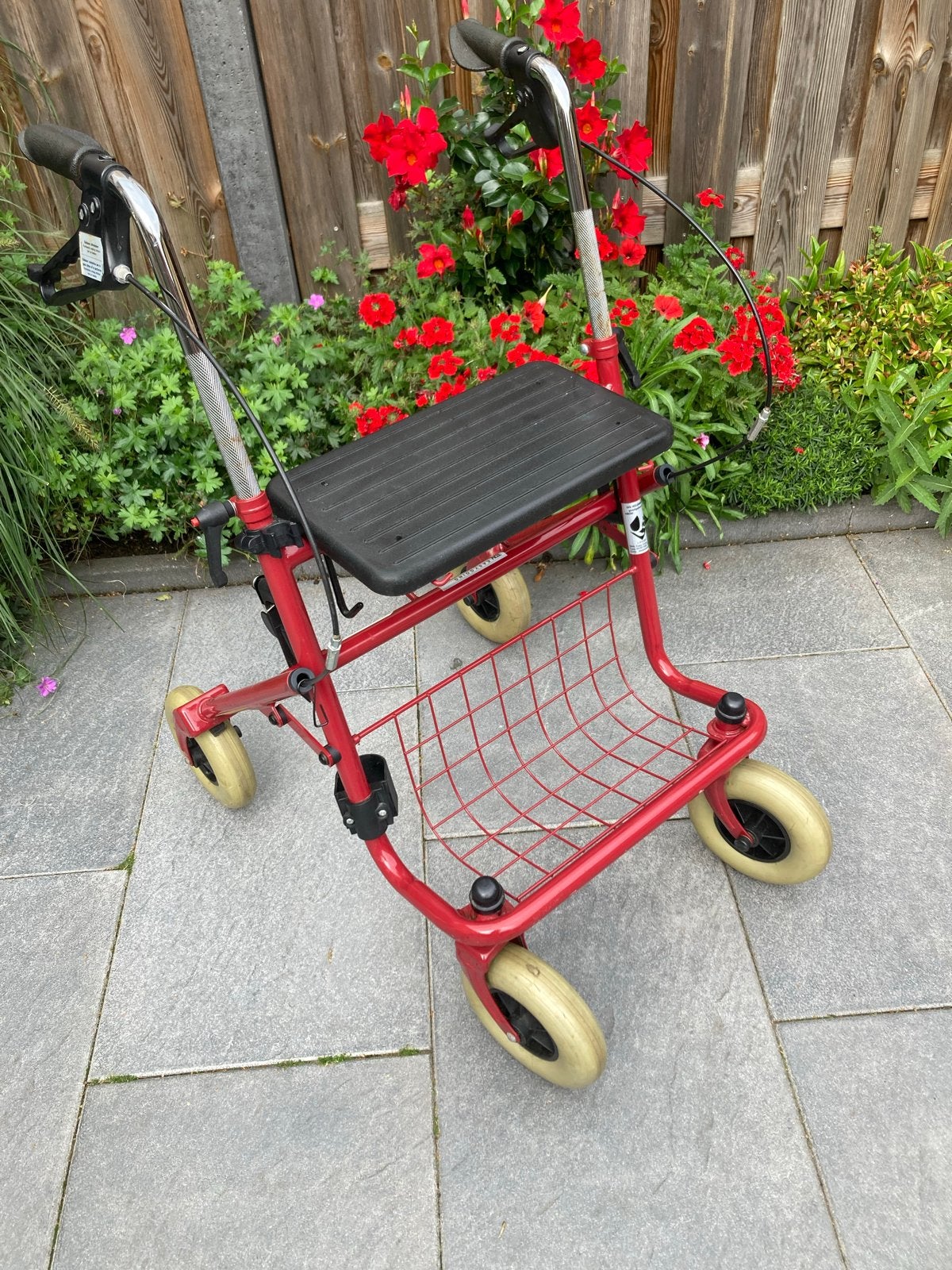 Klassiek model rollator, Ophalen, Opvouwbaar, Gebruikt