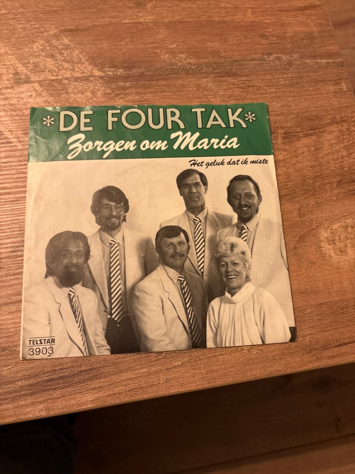 De Four Tak - Zorgen om Maria (Vinyl Single), 7 inch, Ophalen of Verzenden, Zo goed als nieuw, EP