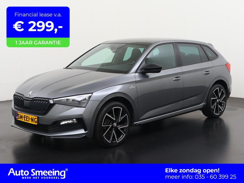 Skoda Scala 1.5 TSI Monte Carlo DSG | Panoramadak | Camera |, Auto's, Skoda, 12 maanden, Scala, Euro 6, 4 cilinders