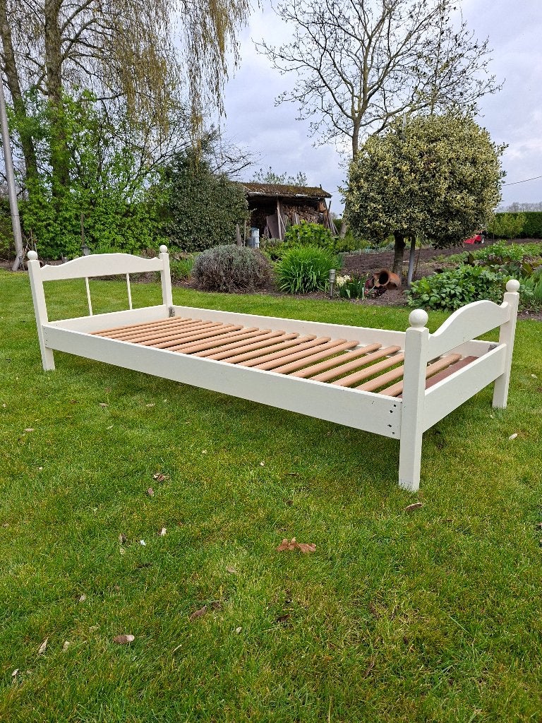 Te koop bed, Ophalen, Gebruikt, 90 cm, Eenpersoons
