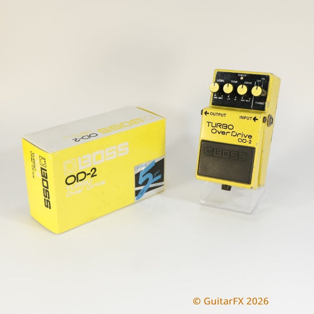Boss OD-2 Turbo overdrive modded studio quality (made in Tai, Muziek en Instrumenten, Effecten, Gebruikt, -, -, Ophalen of Verzenden