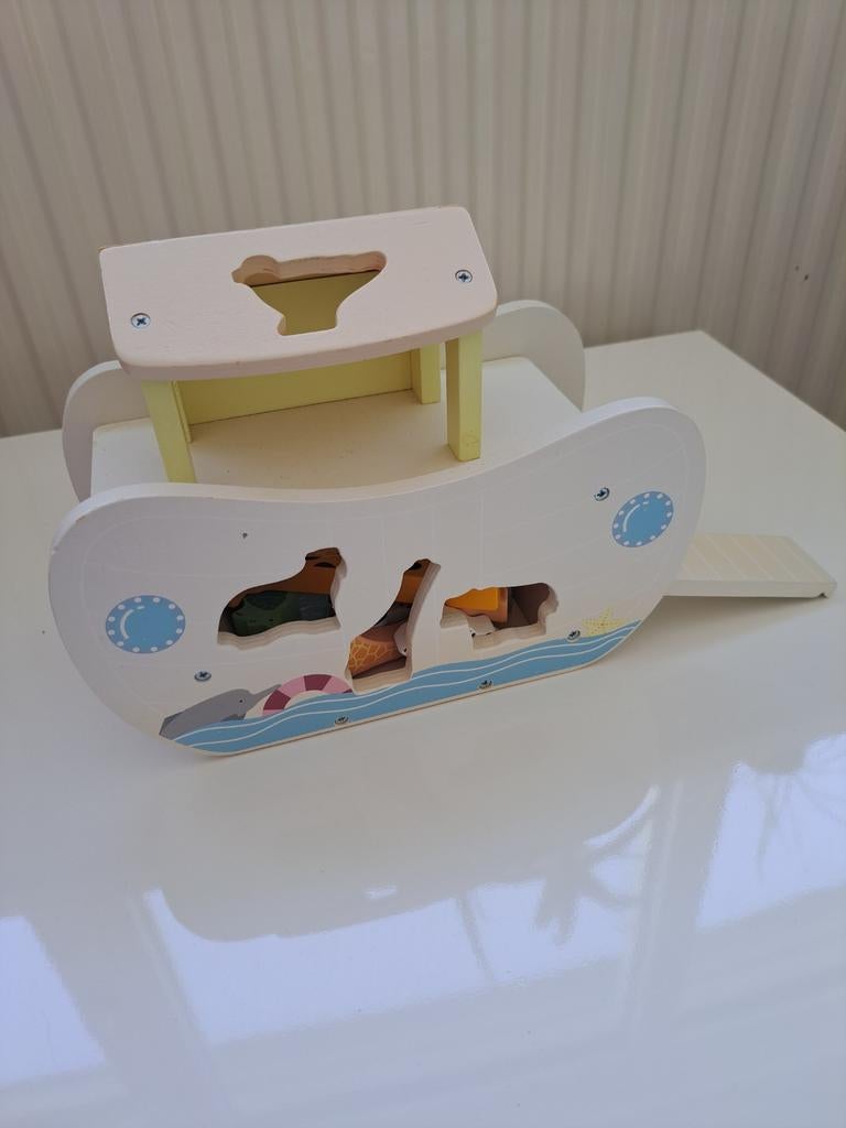 Houten Ark van Noach Speelgoed met Dieren, Ophalen of Verzenden