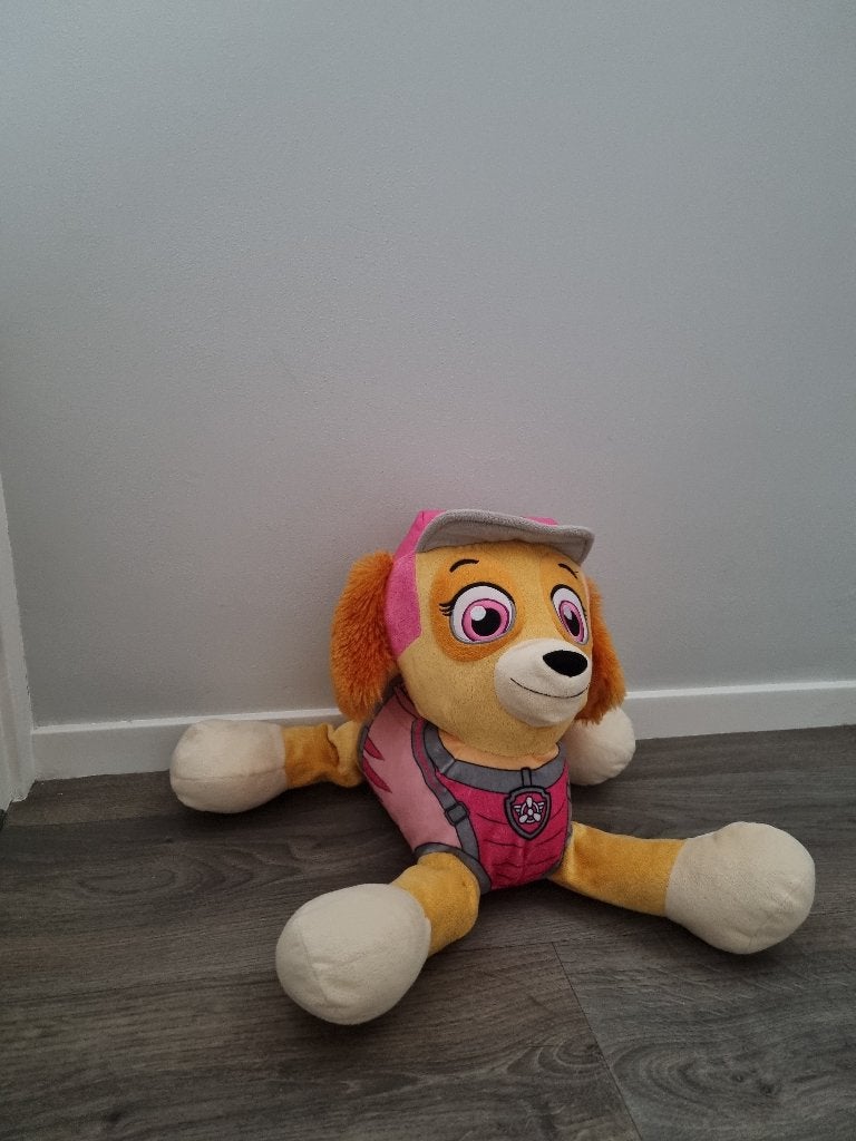 Paw Patrol Skye knuffel - Zo goed als nieuw, Zo goed als nieuw, Middelgroot (20 tot 80 cm), Paw Patrol, Hond