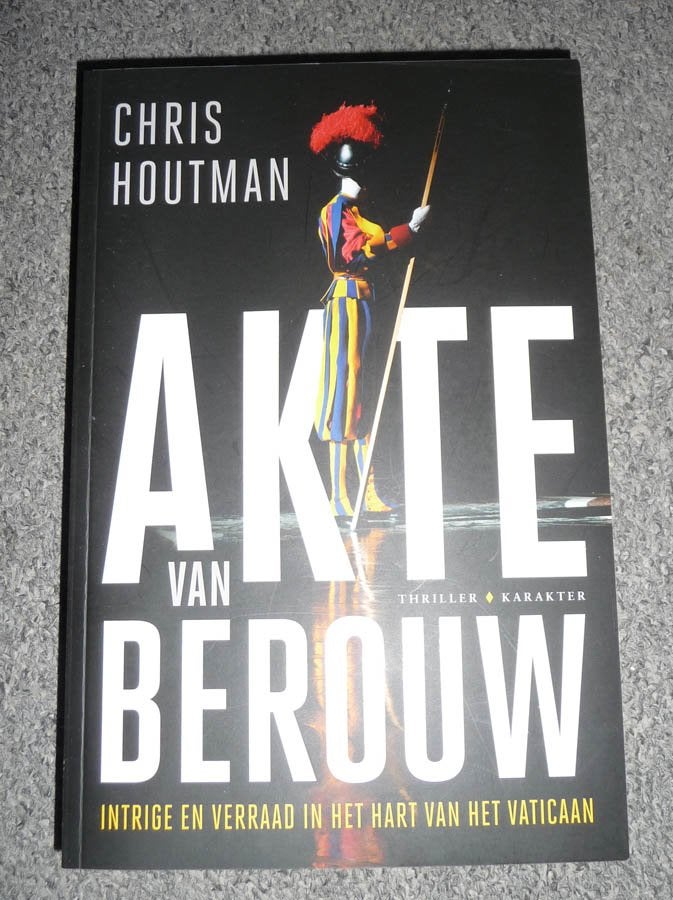 Boek CHRIS HOUTMAN - Akte van berouw, Ophalen of Verzenden, Zo goed als nieuw