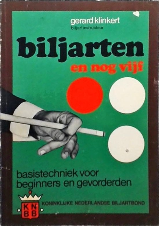 Biljarten en nog vijf van Gerard Klinkert, Verzenden, Behendigheidssport, Onbekend, Gelezen