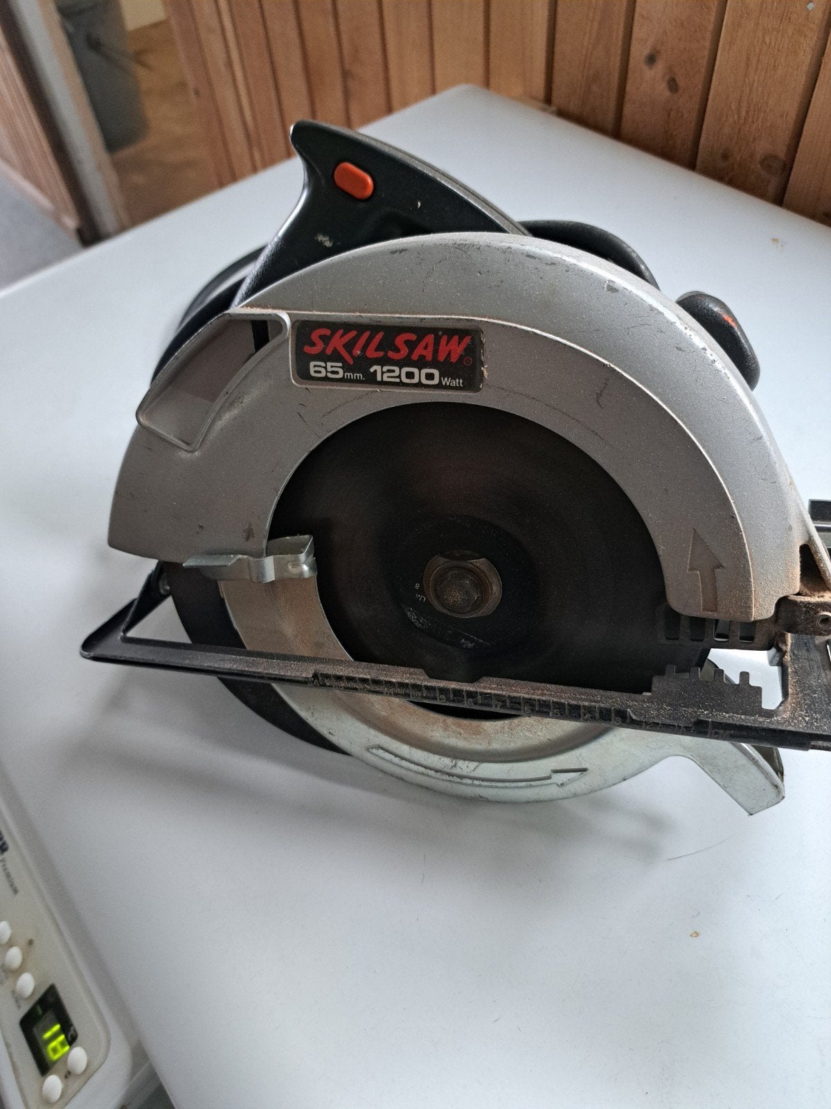 Skilsaw Cirkelzaag 1200W - Krachtig en Betrouwbaar, Ophalen, Gebruikt, Cirkelzaag, Skilsaw