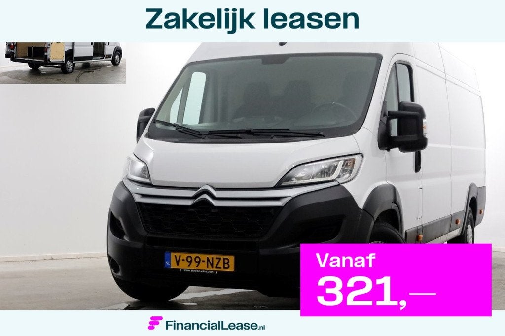 Citroën Jumper 2.2 BlueHDi 165pk L4H2 Airco/Navi/Camera 05-, Auto's, Bestelauto's, Bedrijf, Lease, Financial lease, ABS, Achteruitrijcamera