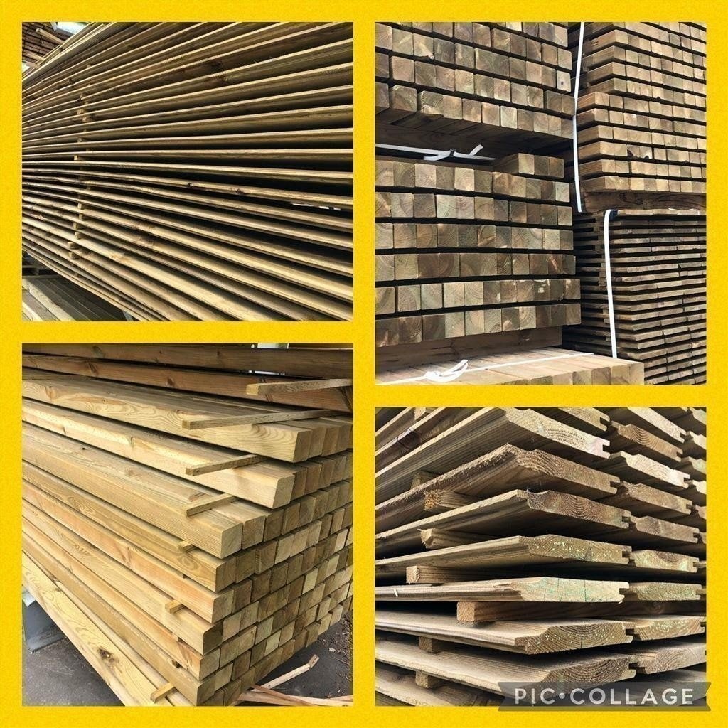 planken, regel en palen GRENEN, Doe-het-zelf en Verbouw, Ophalen of Verzenden, Nieuw, Hout