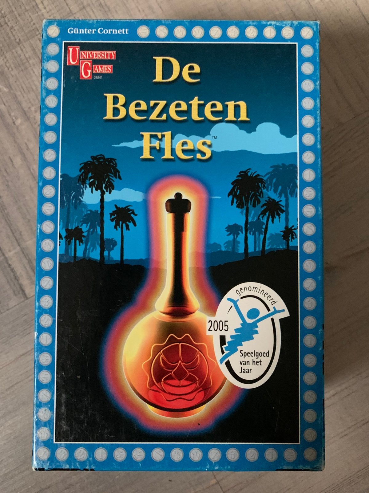 Kaartspel de bezeten fles, Hobby en Vrije tijd, Gezelschapsspellen | Kaartspellen, Ophalen of Verzenden, Zo goed als nieuw