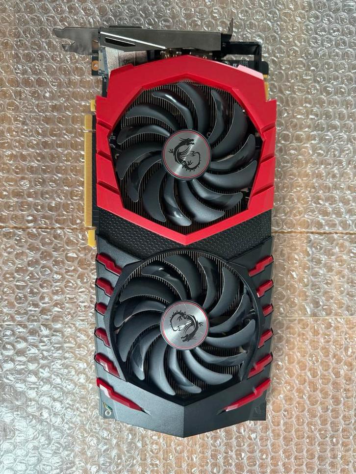 MSI GeForce GTX 1070 Gaming X 8G Videokaart, Computers en Software, Videokaarten, PCI-Express 3, HDMI, Ophalen of Verzenden, Nvidia