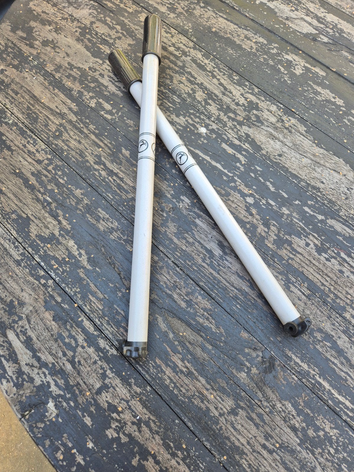 Fietspomp, Ophalen, Gebruikt