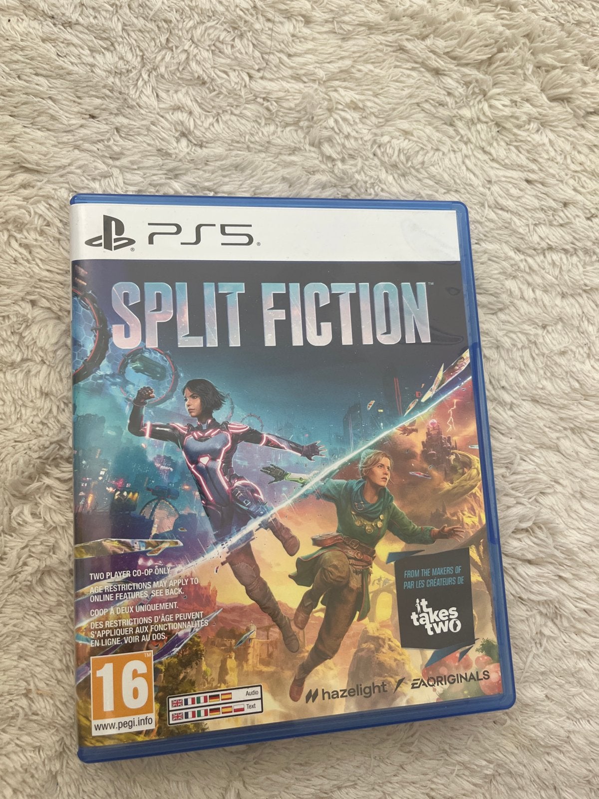 Split Fiction PS5, Avontuur en Actie, 2 spelers, Eén computer, Ophalen of Verzenden