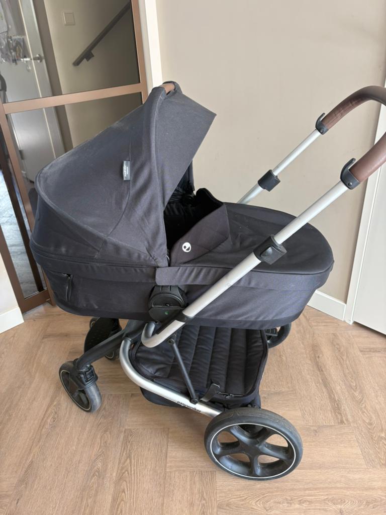 Kinderwagen Easywalker Harvey 3 Premium, Ophalen, Zo goed als nieuw, Overige merken, Verstelbare duwstang