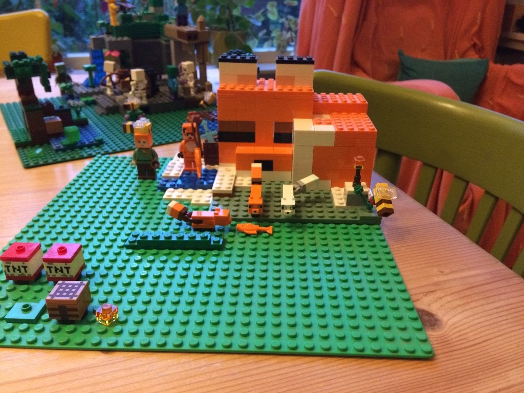 minecraft legomix, Ophalen of Verzenden, Zo goed als nieuw