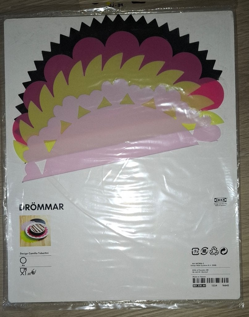 IKEA Drömmar Taartonderleggers - Nieuw in verpakking, Ophalen of Verzenden, Nieuw, Taarten of Cupcakes, Serveervorm