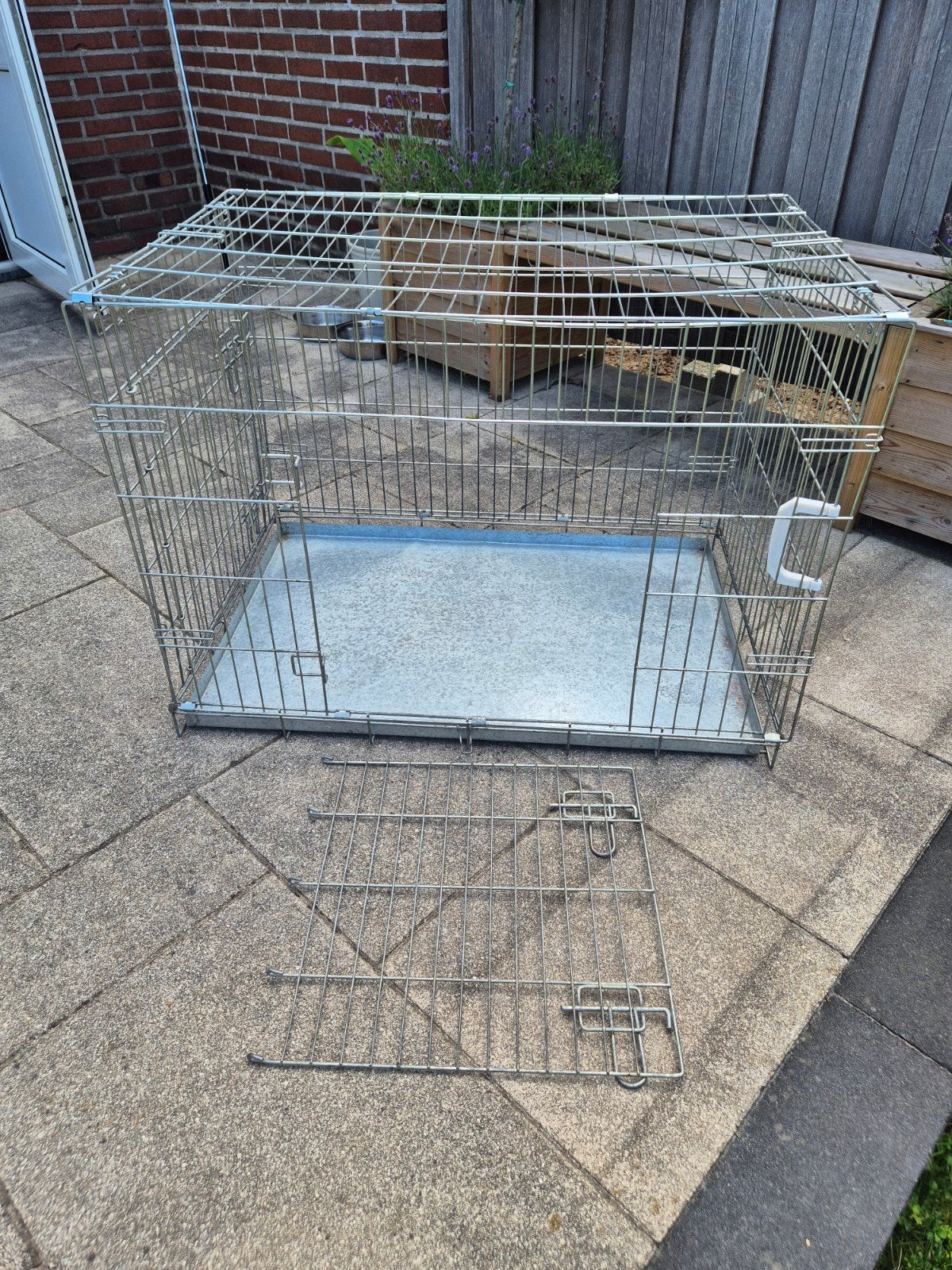 Hondenbench ijzer, Dieren en Toebehoren, Ophalen, Gebruikt