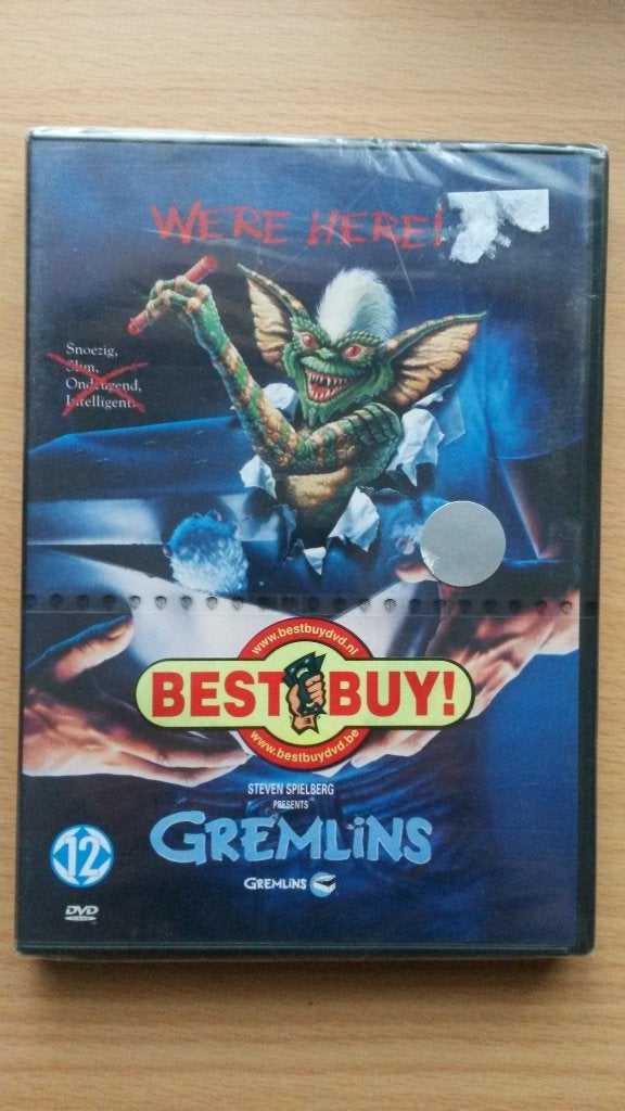 Gremlins nieuw - Steven Spielberg,Zach Galligan,Phoebe Kates, Cd's en Dvd's, Verzenden, Nederlands, Horror-komedie, Nieuw in verpakking