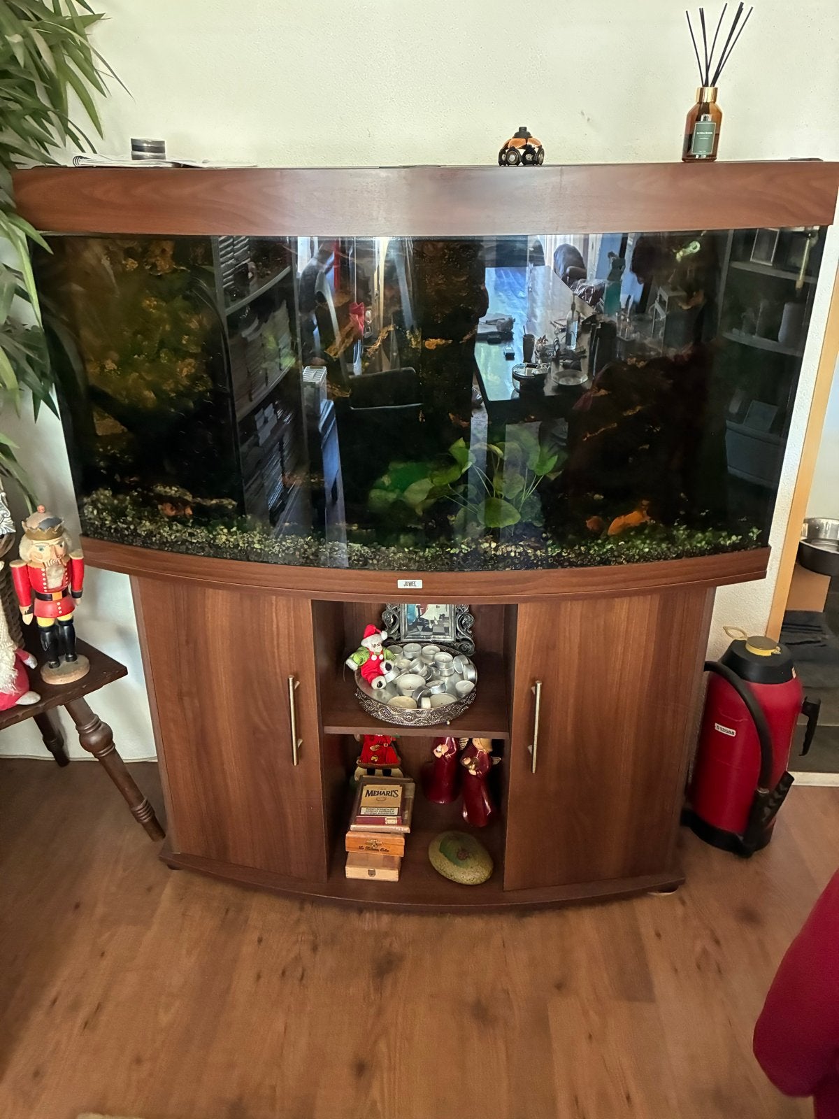 Juwel vision 450 te koop compleet incl meubel, Dieren en Toebehoren, Ophalen, Inclusief toebehoren, Gebruikt, Juwel
