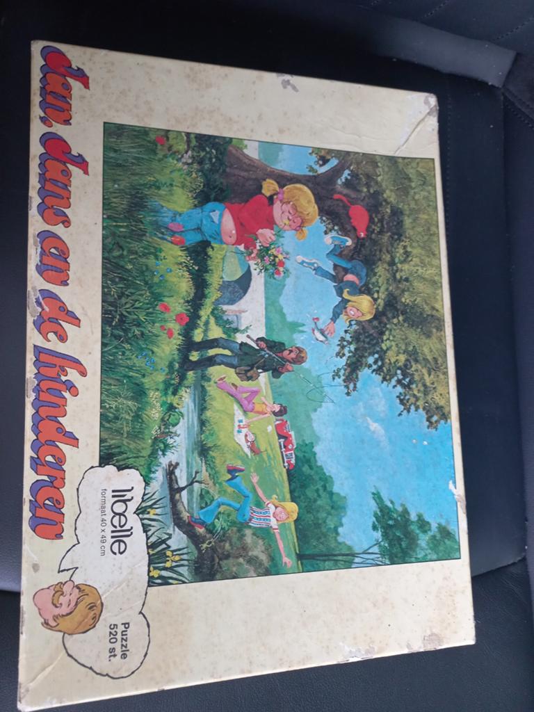 Jan jans en de kinderen puzzel, Hobby en Vrije tijd, Denksport en Puzzels, Ophalen of Verzenden, Minder dan 500 stukjes